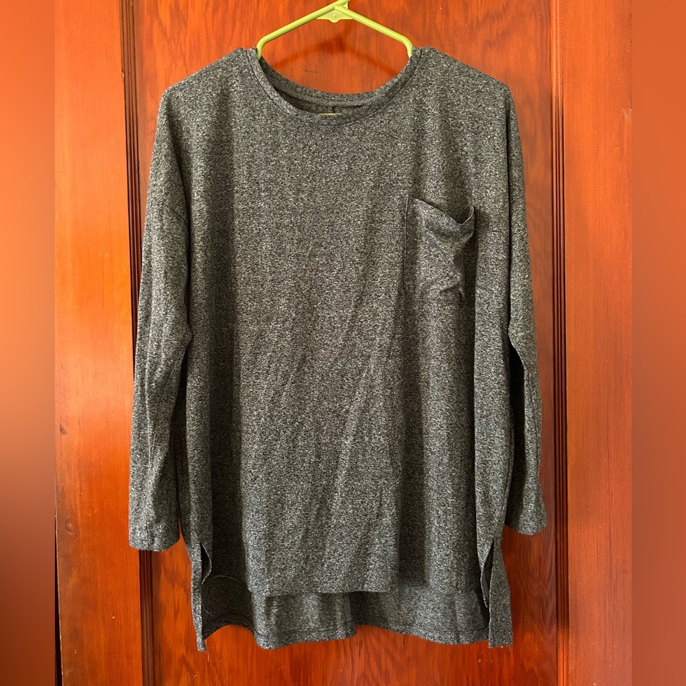 Abercrombie & Fitch Grey Oversized Shirt